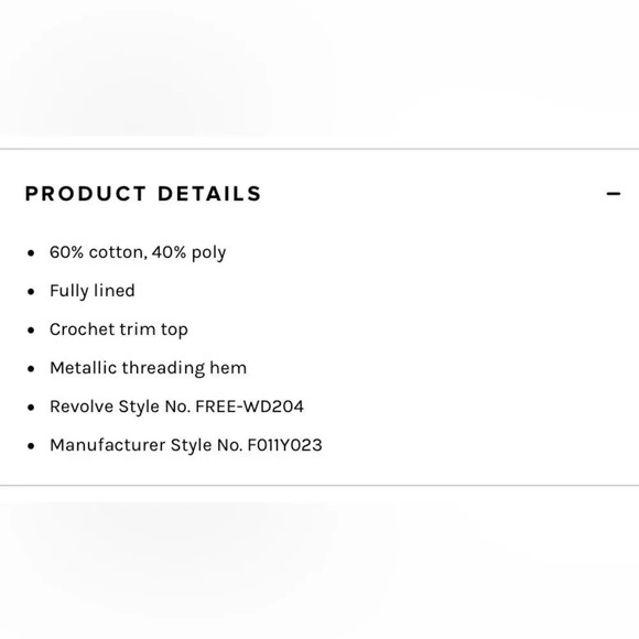 FREE PEOPLE NWOT Lace Shift Dress in Red - Picture 9 of 9